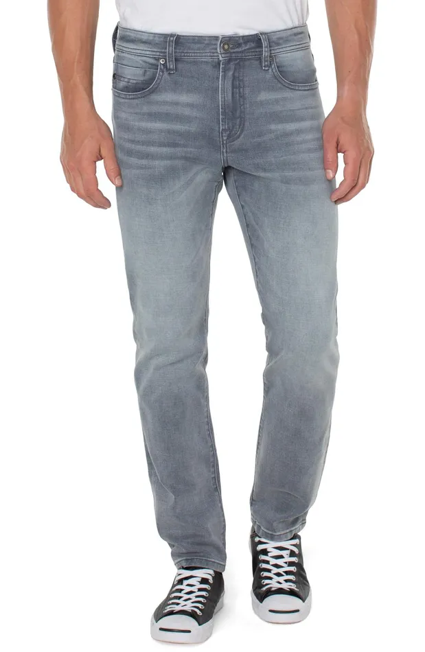 Mens Liverpool Los Angeles Jeans KINGSTON MODERN STRAIGHT ECO Silverlake