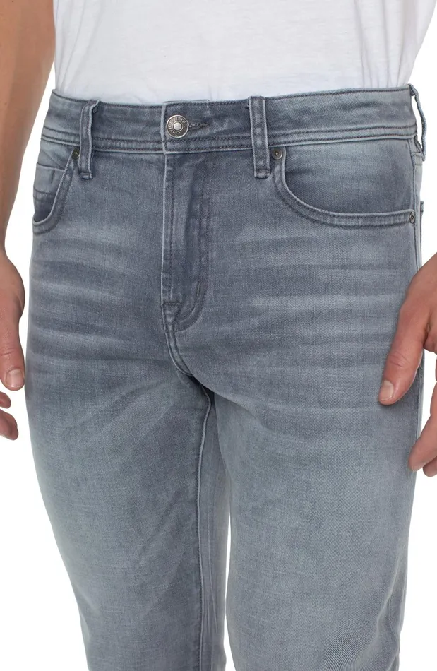 Mens Liverpool Los Angeles Jeans KINGSTON MODERN STRAIGHT ECO Silverlake