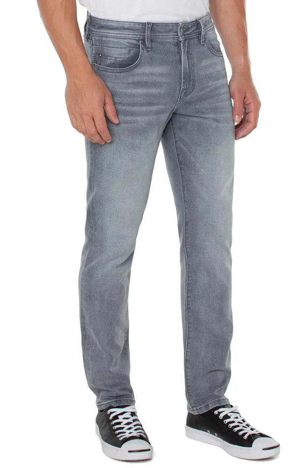 Mens Liverpool Los Angeles Jeans KINGSTON MODERN STRAIGHT ECO Silverlake