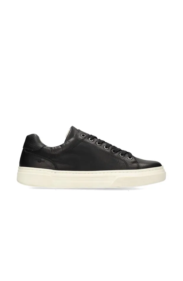 Mens Liverpool Los Angeles Sneakers CITY LEATHER SNEAKER Black