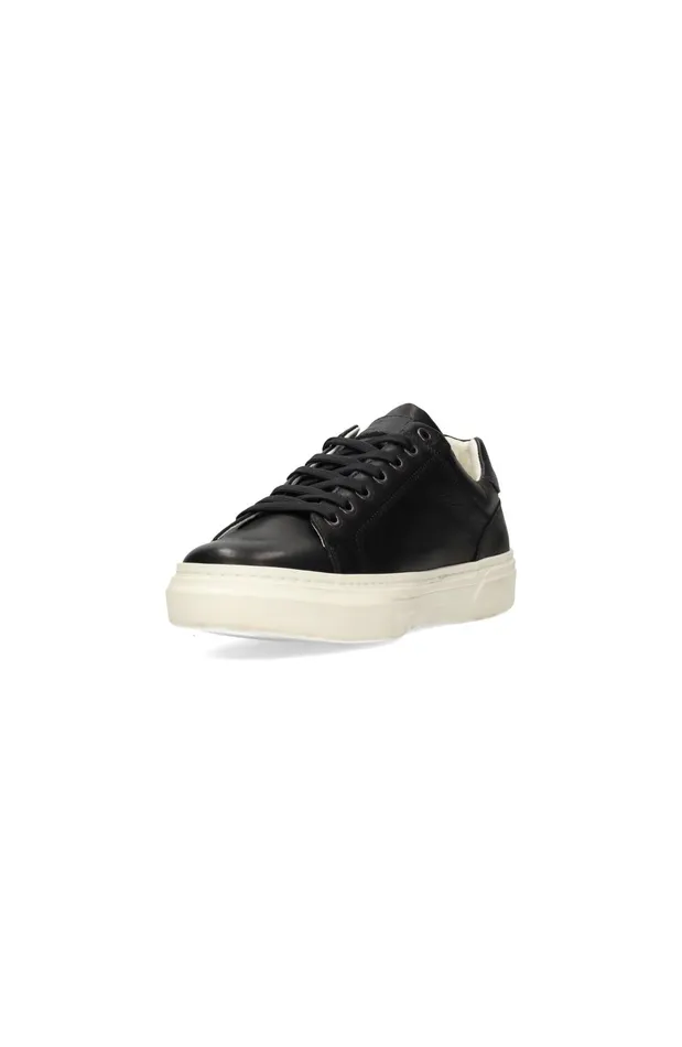 Mens Liverpool Los Angeles Sneakers CITY LEATHER SNEAKER Black