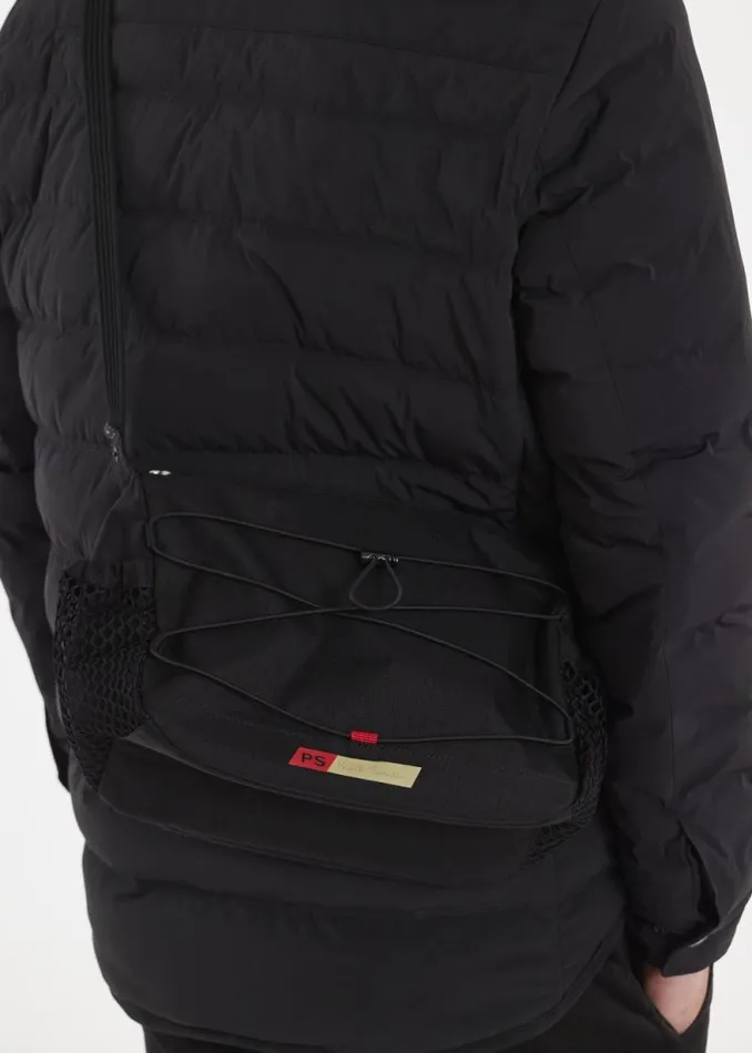 Mens Paul Smith Bags Black Nylon Utilitarian CrossBody Bag Mens Paul Smith Bags Black Nylon Utilitarian CrossBody Bag