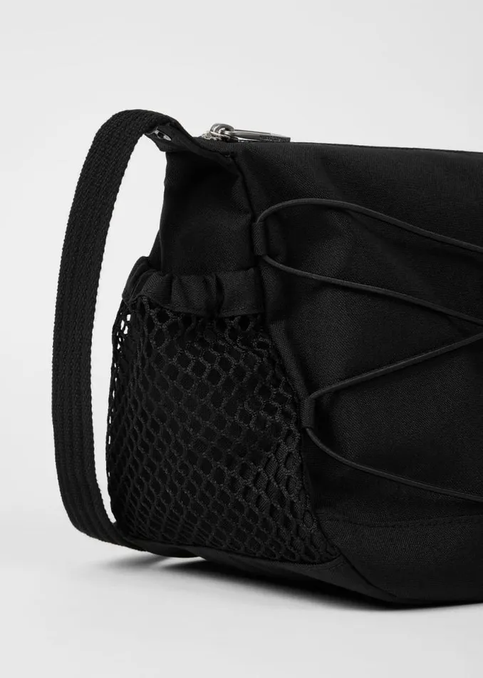 Mens Paul Smith Bags Black Nylon Utilitarian CrossBody Bag Mens Paul Smith Bags Black Nylon Utilitarian CrossBody Bag