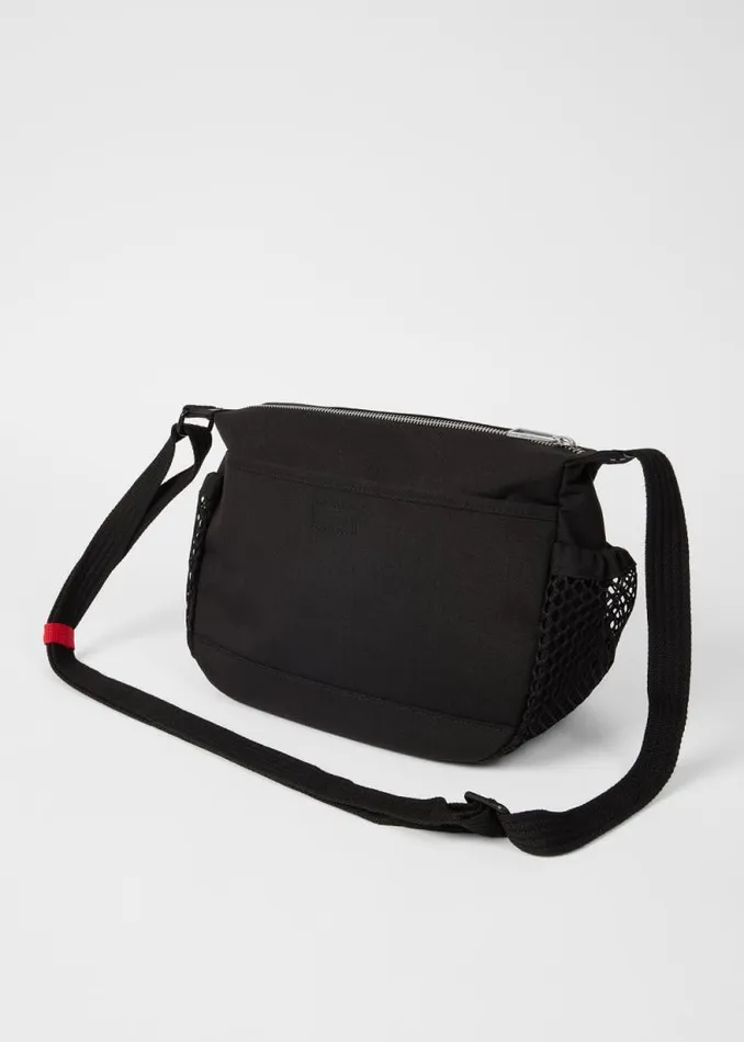 Mens Paul Smith Bags Black Nylon Utilitarian CrossBody Bag Mens Paul Smith Bags Black Nylon Utilitarian CrossBody Bag