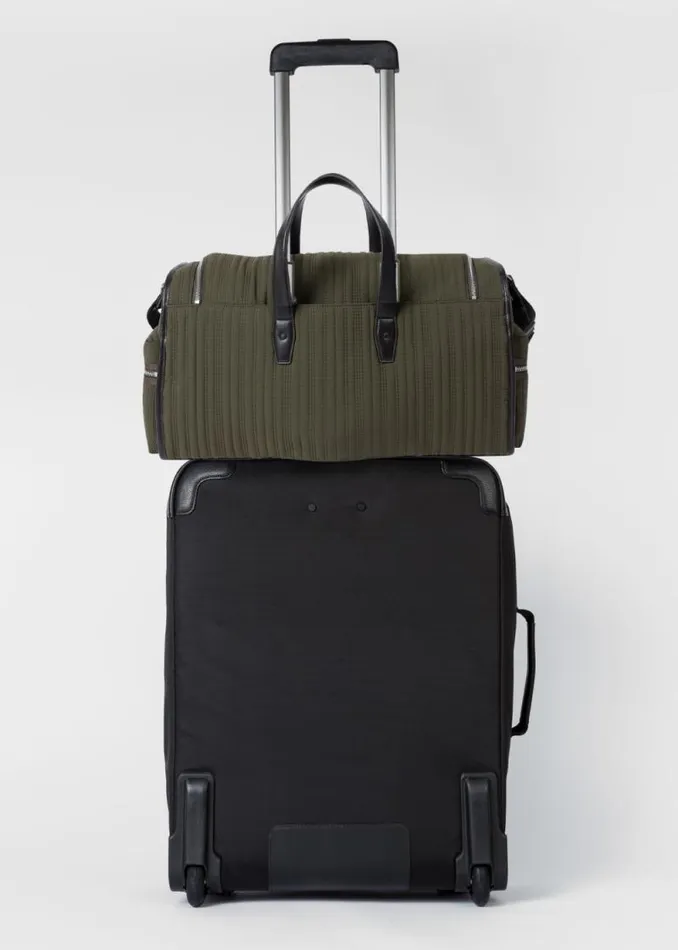Mens Paul Smith Bags Khaki Quilted Holdall Mens Paul Smith Bags Khaki Quilted Holdall