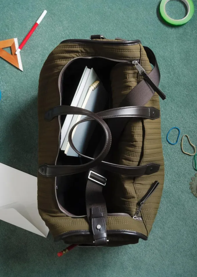 Mens Paul Smith Bags Khaki Quilted Holdall Mens Paul Smith Bags Khaki Quilted Holdall