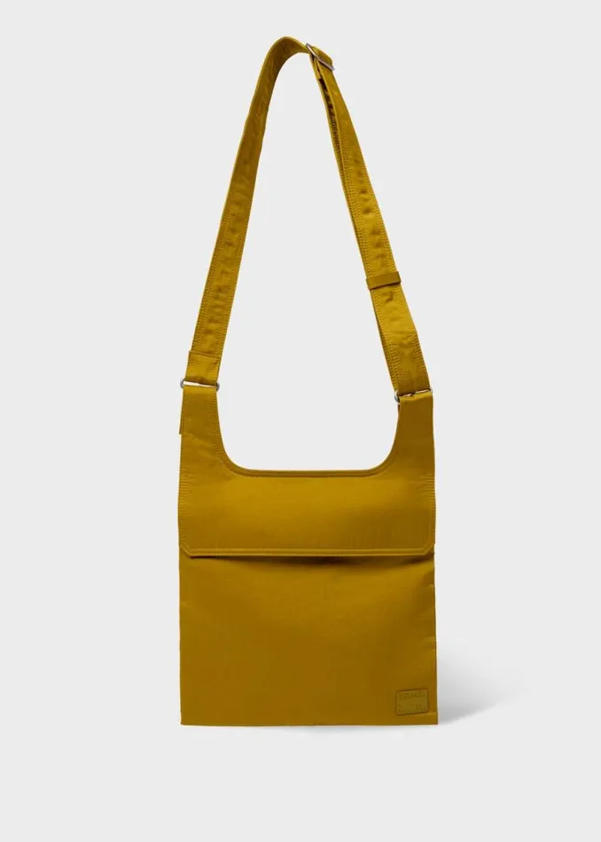 Mens Paul Smith Bags Mustard CrossBody Satchel Bag