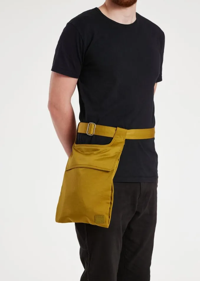 Mens Paul Smith Bags Mustard CrossBody Satchel Bag Mens Paul Smith Bags Mustard CrossBody Satchel Bag