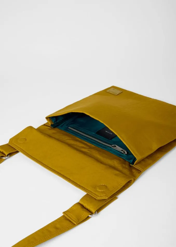 Mens Paul Smith Bags Mustard CrossBody Satchel Bag Mens Paul Smith Bags Mustard CrossBody Satchel Bag