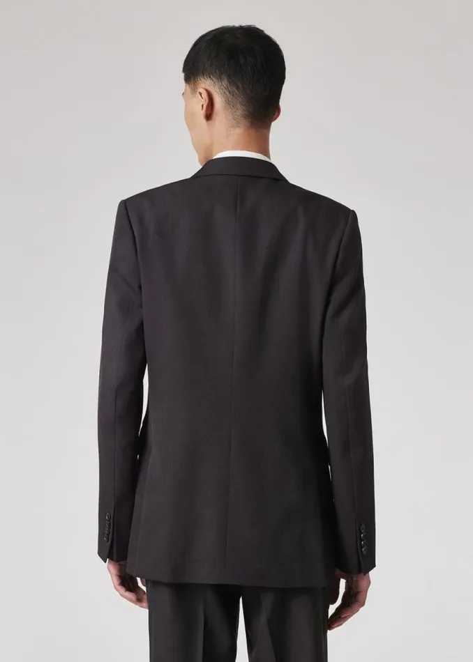 Mens Paul Smith Blazers Charcoal 039Thistleberry039 Print Wool Blazer