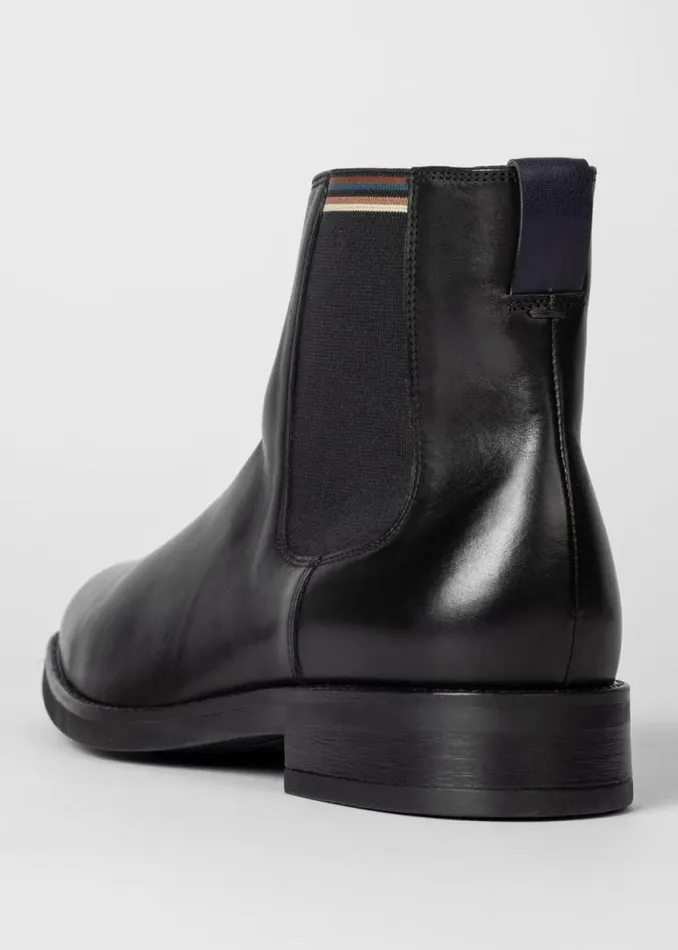 Mens Paul Smith Boots Black Leather 039Lansing039 Chelsea Boots Mens Paul Smith Boots Black Leather 039Lansing039 Chelsea Boots