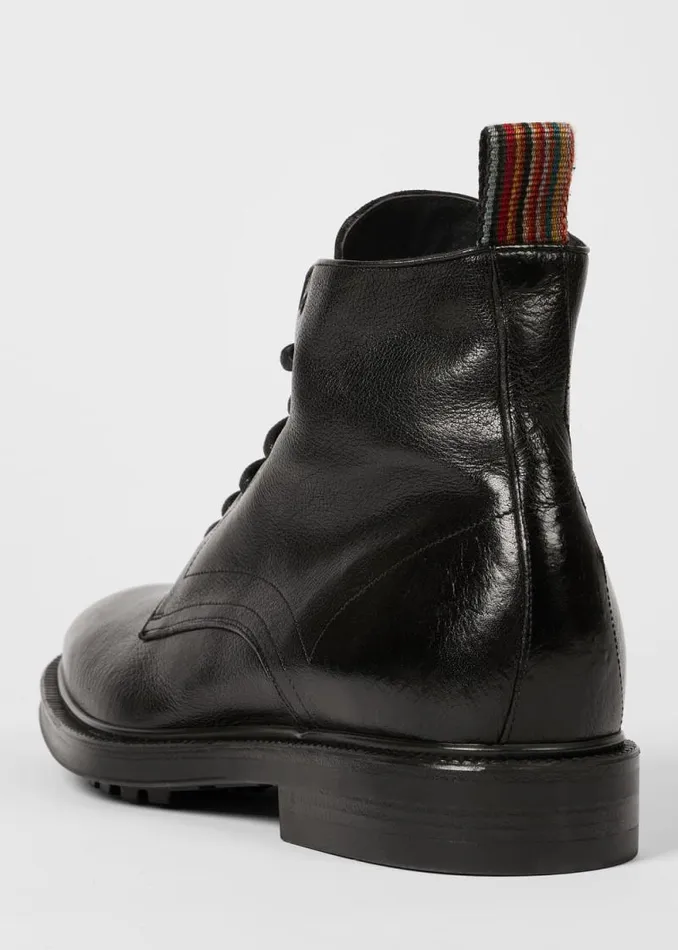 Mens Paul Smith Boots Black Leather 039Sparrow039 Boots Mens Paul Smith Boots Black Leather 039Sparrow039 Boots