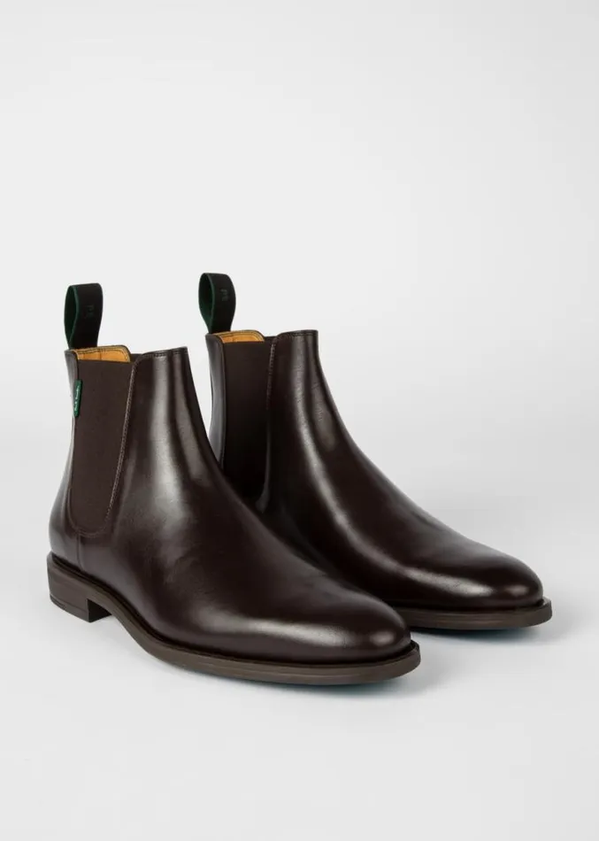 Mens Paul Smith Boots Brown Leather 039Cedric039 Boots Mens Paul Smith Boots Brown Leather 039Cedric039 Boots