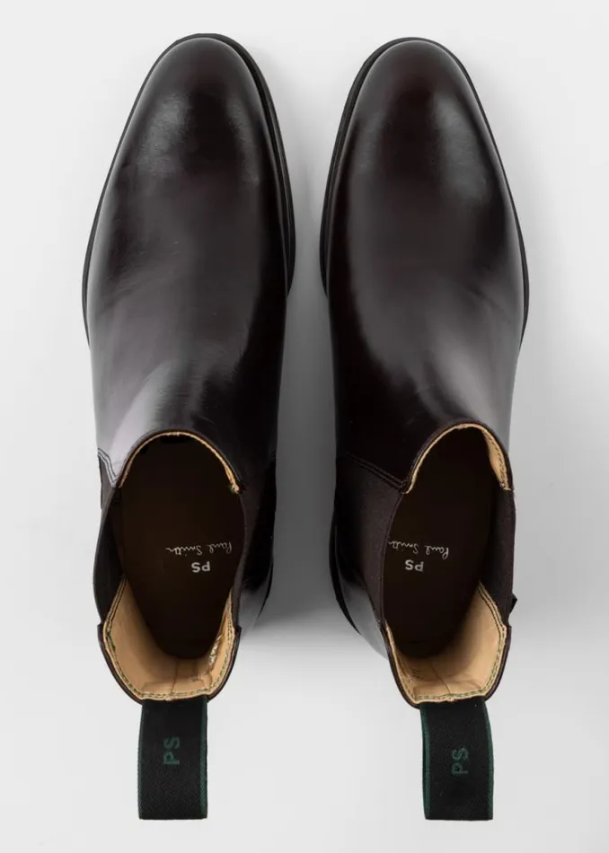 Mens Paul Smith Boots Brown Leather 039Cedric039 Boots Mens Paul Smith Boots Brown Leather 039Cedric039 Boots