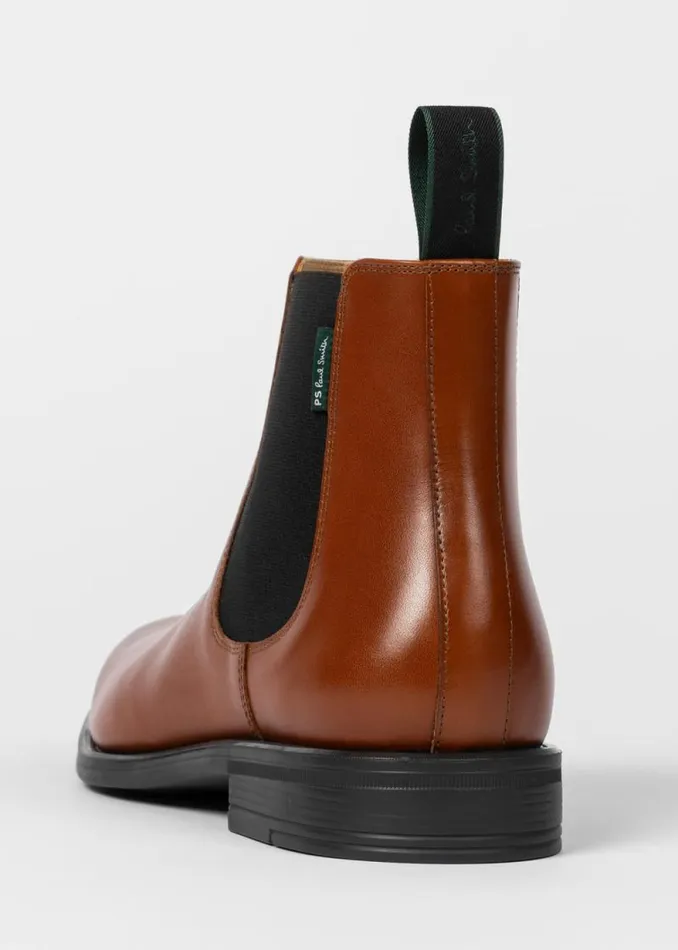 Mens Paul Smith Boots Tan Leather 039Cedric039 Boots Mens Paul Smith Boots Tan Leather 039Cedric039 Boots