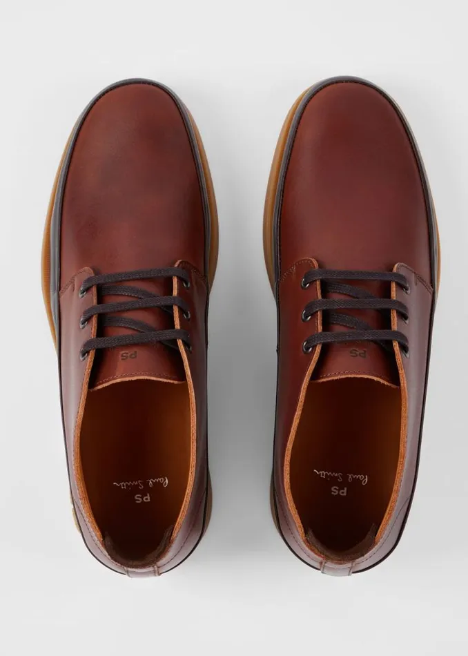 Mens Paul Smith Boots Tan Leather 039Crane039 Chukka Boots Mens Paul Smith Boots Tan Leather 039Crane039 Chukka Boots
