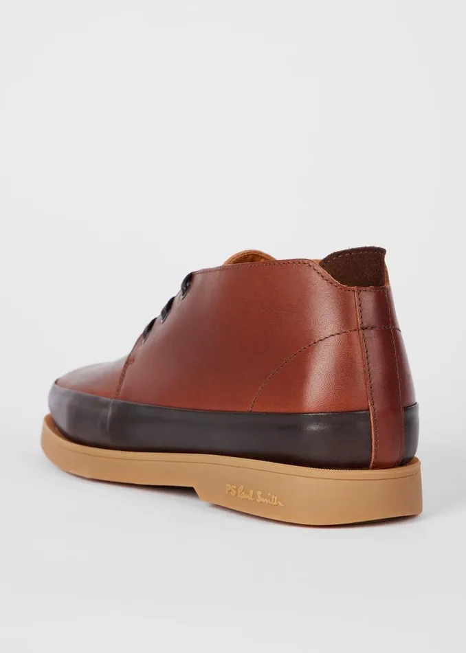 Mens Paul Smith Boots Tan Leather 039Crane039 Chukka Boots Mens Paul Smith Boots Tan Leather 039Crane039 Chukka Boots
