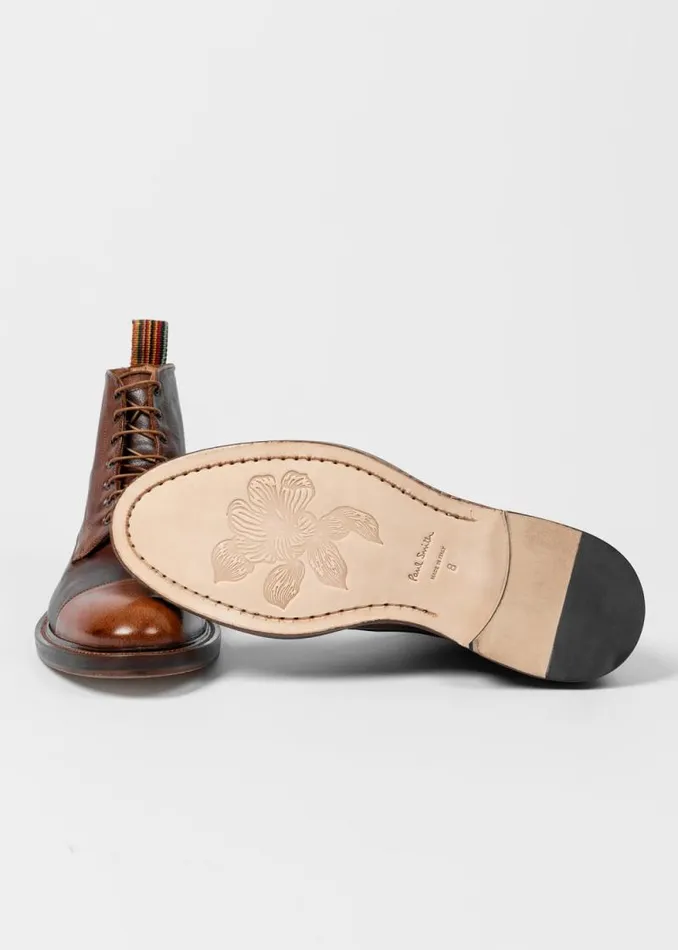 Mens Paul Smith Boots Tan Leather 039Newland039 Boots Mens Paul Smith Boots Tan Leather 039Newland039 Boots