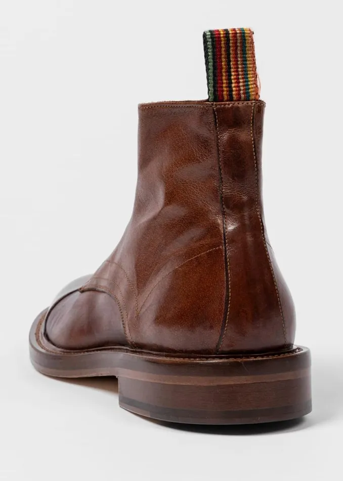 Mens Paul Smith Boots Tan Leather 039Newland039 Boots Mens Paul Smith Boots Tan Leather 039Newland039 Boots