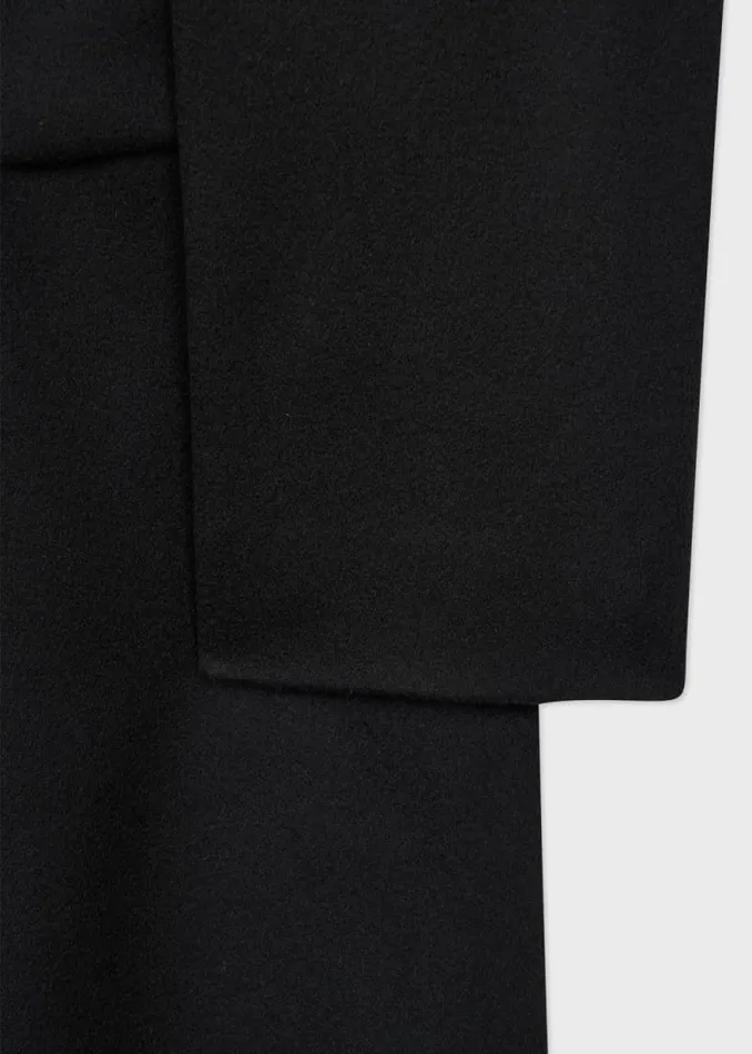 Mens Paul Smith Coats and Jackets Dark Green WoolCashmere Blend Double Breasted Overcoat Mens Paul Smith Coats and Jackets Dark Green WoolCashmere Blend Double Breasted Overcoat
