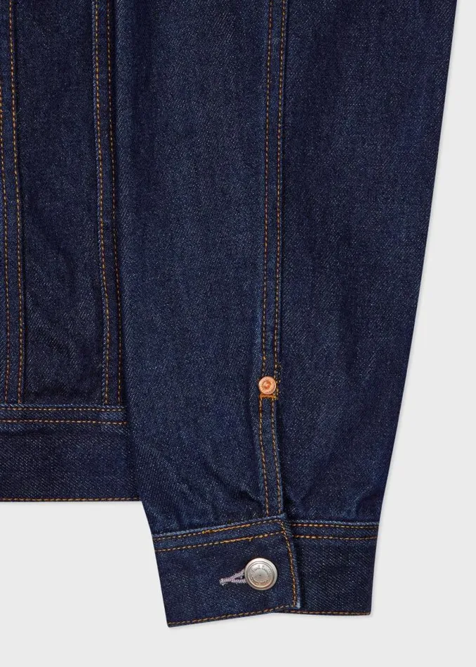 Mens Paul Smith Coats and Jackets IndigoRinse Denim Trucker Jacket