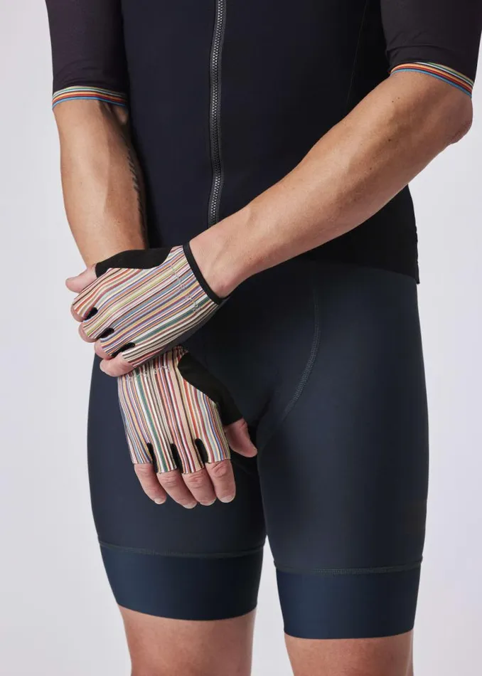 Mens Paul Smith Cycling 039Signature Stripe039 Cycling Gloves