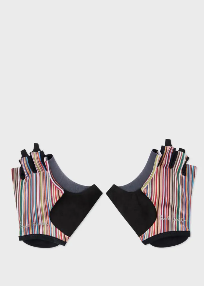 Mens Paul Smith Cycling 039Signature Stripe039 Cycling Gloves Mens Paul Smith Cycling 039Signature Stripe039 Cycling Gloves