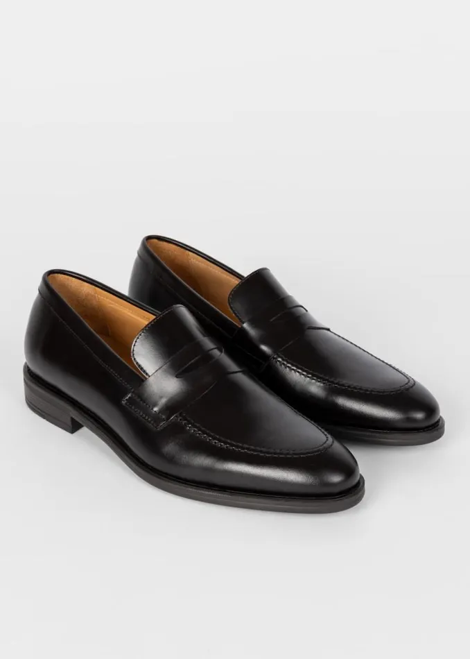 Mens Paul Smith Formal Dark Brown Leather 039Remi039 Loafers Mens Paul Smith Formal Dark Brown Leather 039Remi039 Loafers