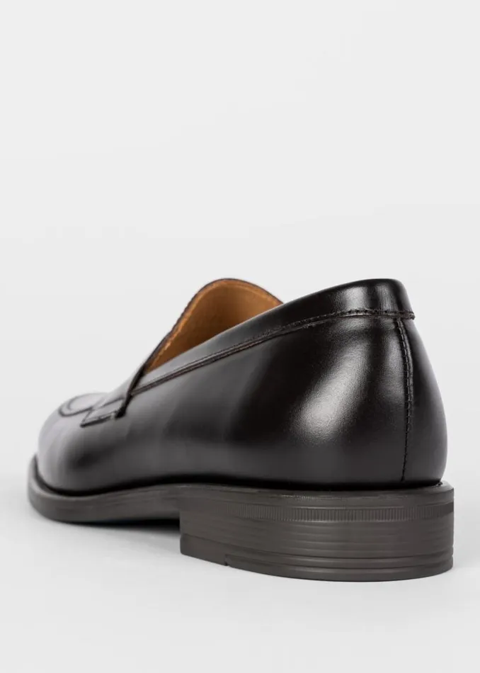 Mens Paul Smith Formal Dark Brown Leather 039Remi039 Loafers Mens Paul Smith Formal Dark Brown Leather 039Remi039 Loafers