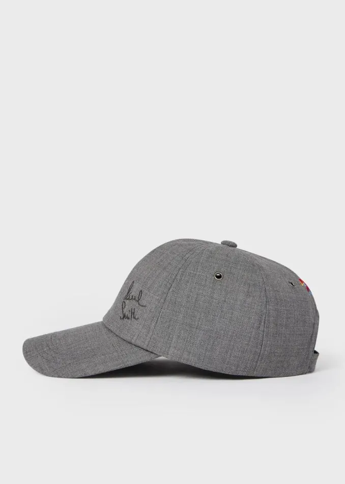 Mens Paul Smith Hats and Gloves Grey 039Parrot039 Baseball Cap Mens Paul Smith Hats and Gloves Grey 039Parrot039 Baseball Cap
