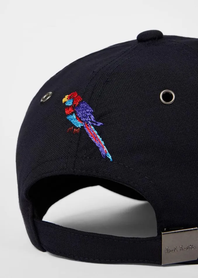 Mens Paul Smith Hats and Gloves Navy 039Parrot039 Baseball Cap Mens Paul Smith Hats and Gloves Navy 039Parrot039 Baseball Cap