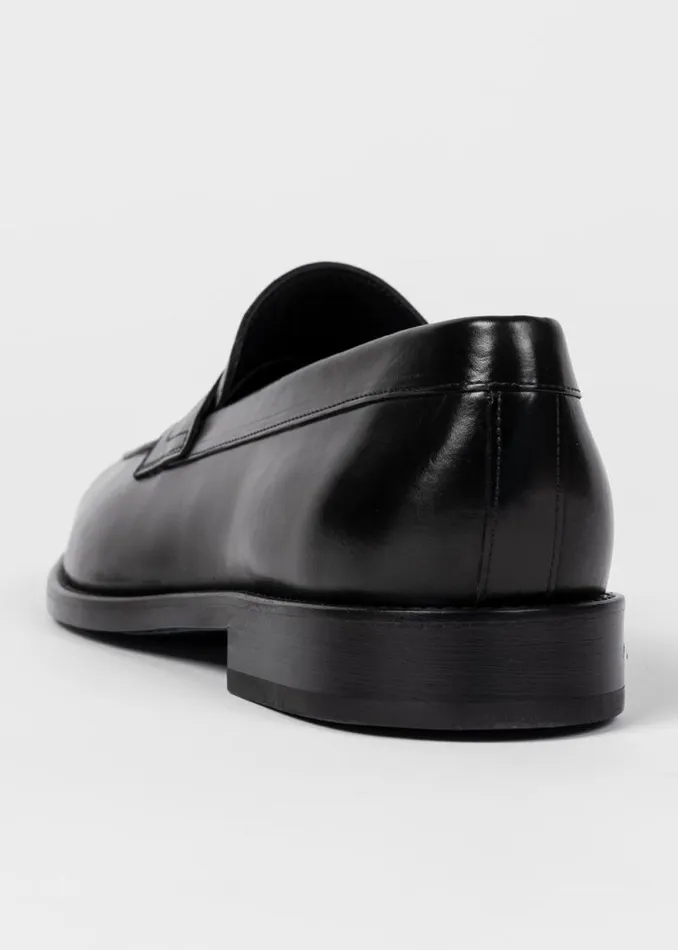 Mens Paul Smith Loafers Black Leather 039Montego039 Loafers Mens Paul Smith Loafers Black Leather 039Montego039 Loafers
