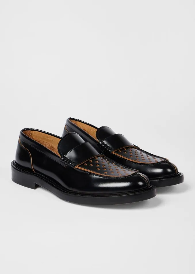 Mens Paul Smith Loafers Black Leather 039Rossini039 Loafers Mens Paul Smith Loafers Black Leather 039Rossini039 Loafers