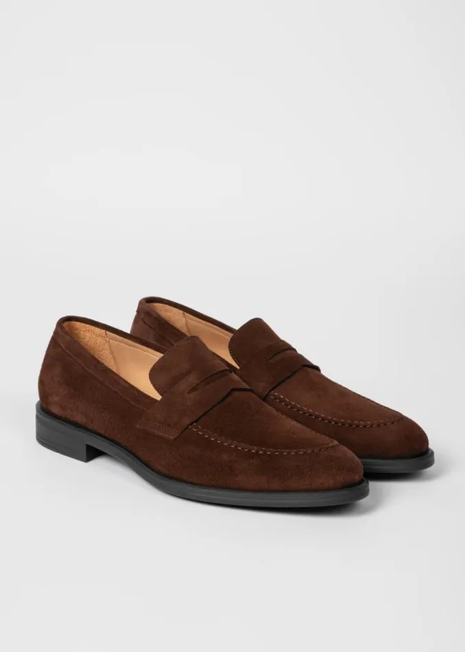 Mens Paul Smith Loafers Brown Suede 039Remi039 Loafers Mens Paul Smith Loafers Brown Suede 039Remi039 Loafers