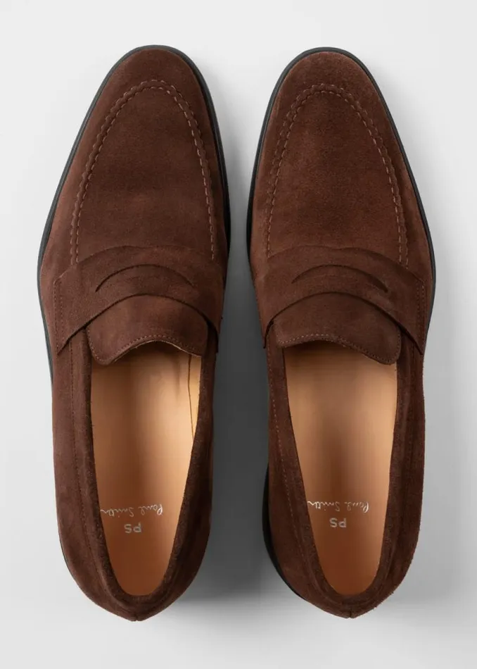 Mens Paul Smith Loafers Brown Suede 039Remi039 Loafers Mens Paul Smith Loafers Brown Suede 039Remi039 Loafers