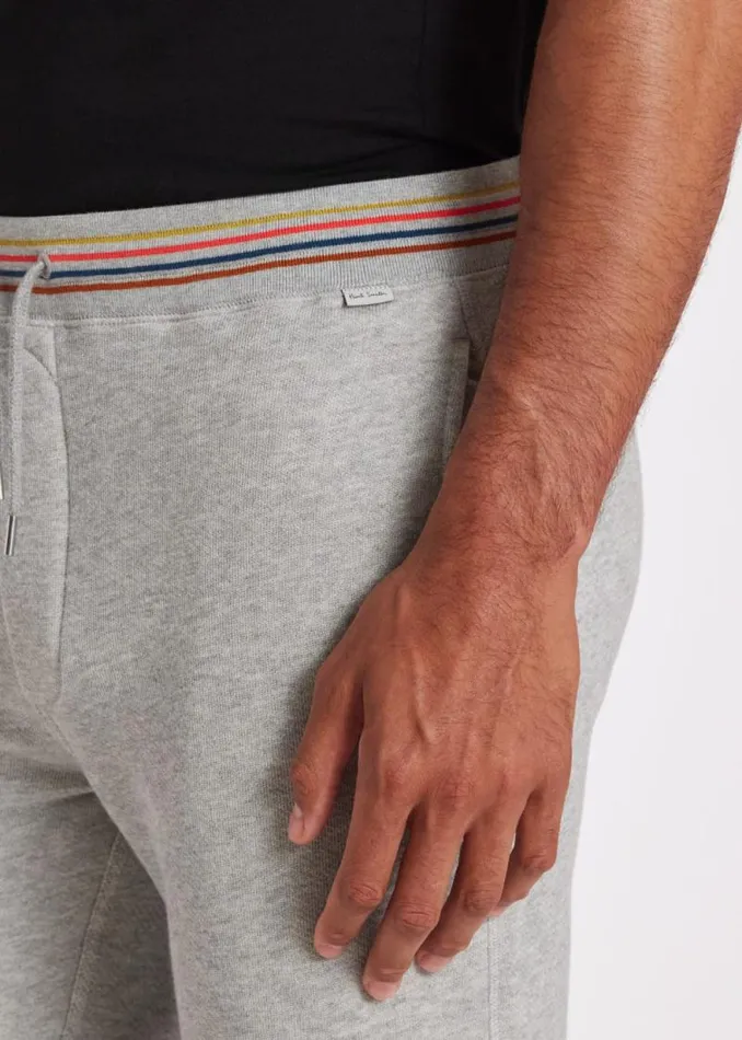 Mens Paul Smith Loungewear Grey Cotton 039Artist Stripe039 Lounge Pants Mens Paul Smith Loungewear Grey Cotton 039Artist Stripe039 Lounge Pants
