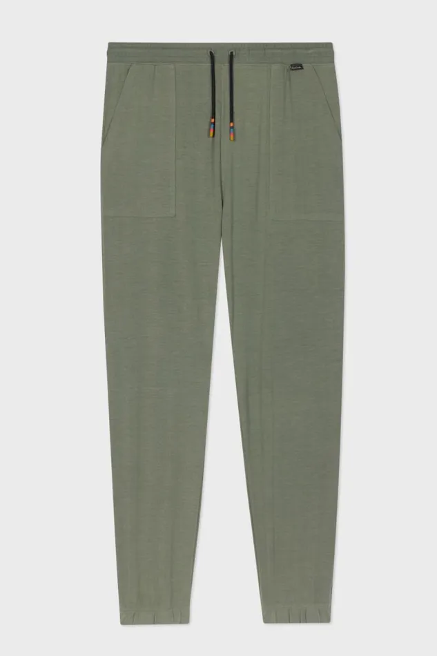 Mens Paul Smith Loungewear Khaki ModalBlend Lounge Pants Mens Paul Smith Loungewear Khaki ModalBlend Lounge Pants