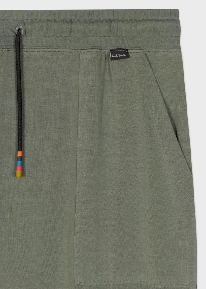 Mens Paul Smith Loungewear Khaki ModalBlend Lounge Pants Mens Paul Smith Loungewear Khaki ModalBlend Lounge Pants