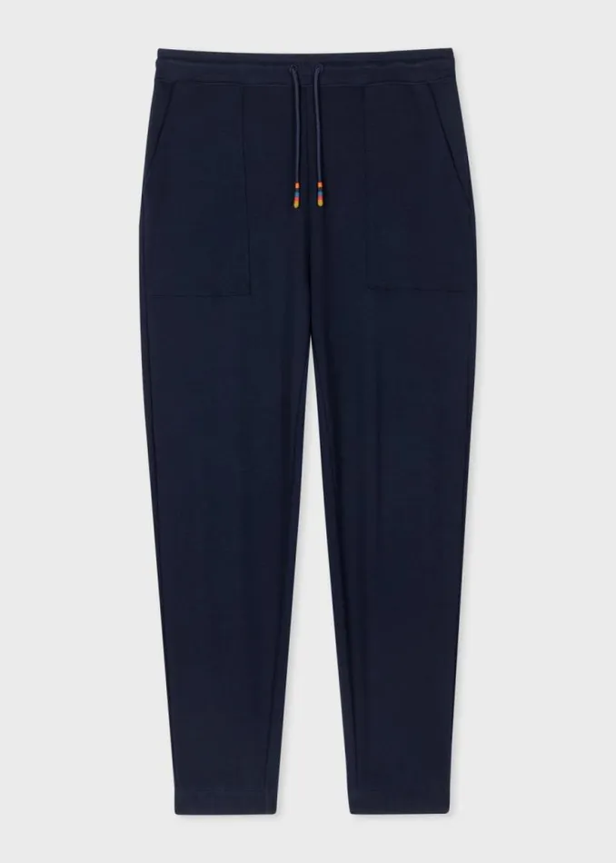 Mens Paul Smith Loungewear Navy CottonModal Lounge Pants