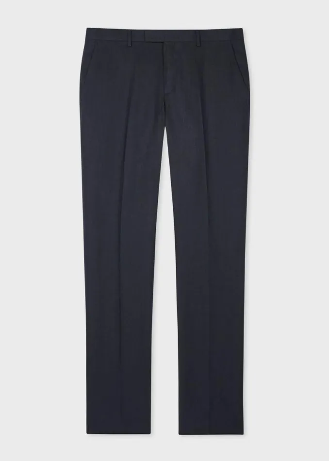Mens Paul Smith Pants Navy Linen Pants Mens Paul Smith Pants Navy Linen Pants