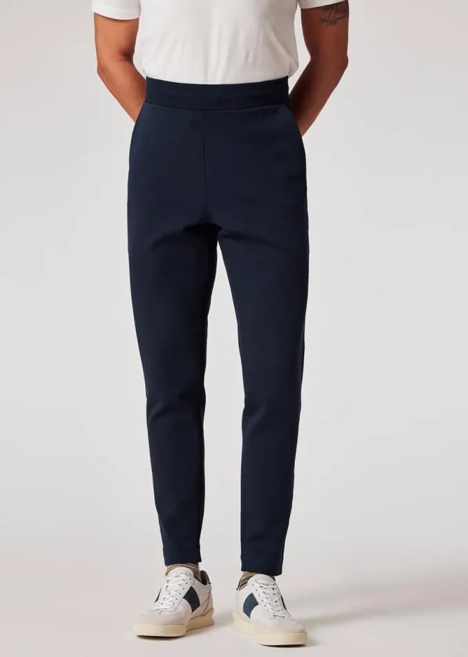 Mens Paul Smith Pants Navy Logo 039Sports Stripe039 Sweatpants