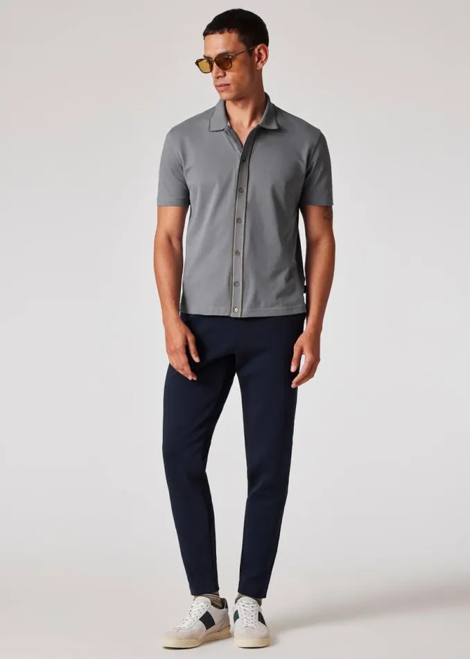 Mens Paul Smith Pants Navy Logo 039Sports Stripe039 Sweatpants Mens Paul Smith Pants Navy Logo 039Sports Stripe039 Sweatpants