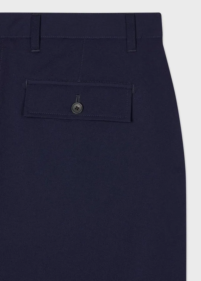 Mens Paul Smith Pants Navy LooseFit Seersucker Trousers Mens Paul Smith Pants Navy LooseFit Seersucker Trousers
