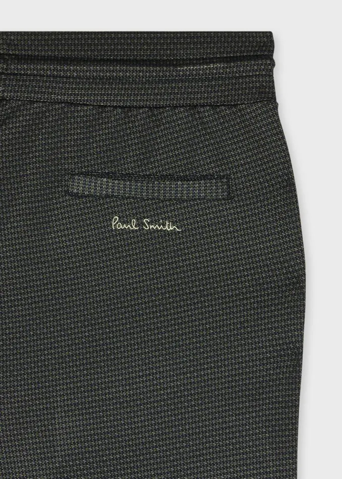 Mens Paul Smith Pants ViscoseBlend Jersey Jacquard Sweatpants Mens Paul Smith Pants ViscoseBlend Jersey Jacquard Sweatpants