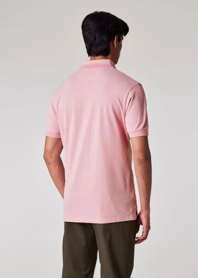 Mens Paul Smith Polo Shirts Light Pink 039Artist Stripe039 Placket Polo Shirt Mens Paul Smith Polo Shirts Light Pink 039Artist Stripe039 Placket Polo Shirt
