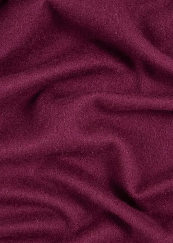 Mens Paul Smith Scarves Burgundy Tonal Embroidered Logo Cashmere Scarf Mens Paul Smith Scarves Burgundy Tonal Embroidered Logo Cashmere Scarf