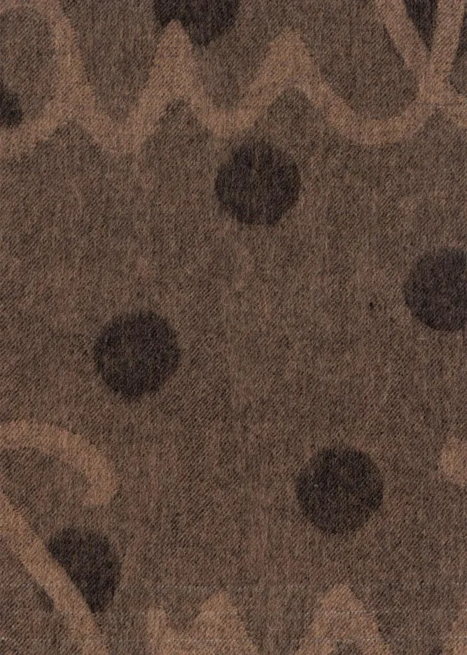 Mens Paul Smith Scarves Grey Gradient Polka LambswoolCashmere Scarf
