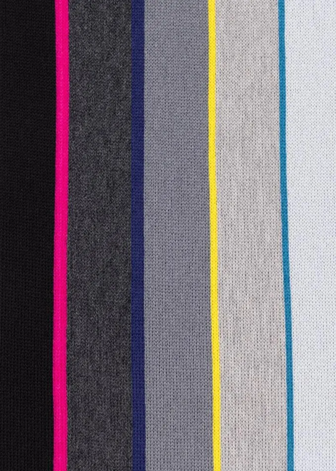Mens Paul Smith Scarves Grey Ombre Stripe Merino Wool Scarf Mens Paul Smith Scarves Grey Ombre Stripe Merino Wool Scarf