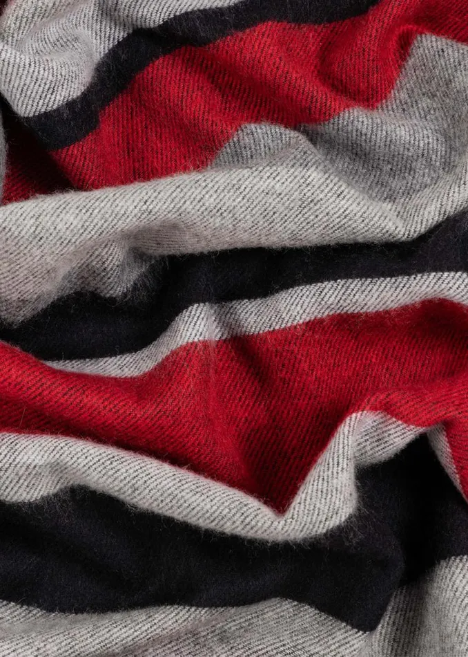 Mens Paul Smith Scarves Paul Smith For Manchester United 8211 WoolBlend Stripe Scarf Mens Paul Smith Scarves Paul Smith For Manchester United 8211 WoolBlend Stripe Scarf