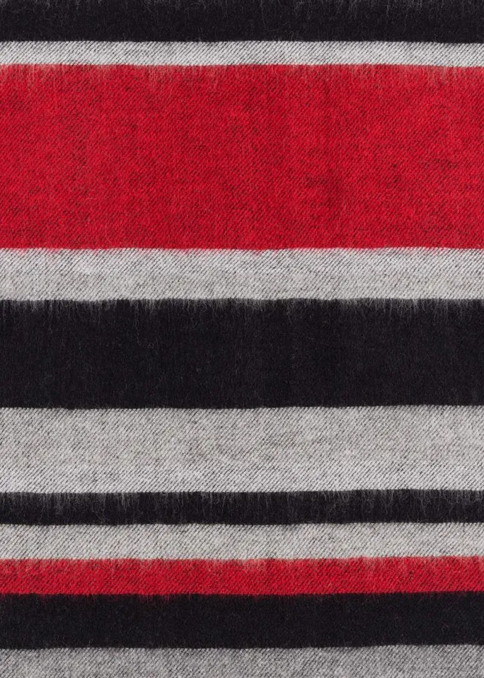 Mens Paul Smith Scarves Paul Smith For Manchester United 8211 WoolBlend Stripe Scarf Mens Paul Smith Scarves Paul Smith For Manchester United 8211 WoolBlend Stripe Scarf